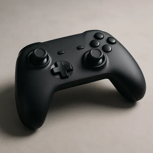 Generic editorial photograph of a wireless game controller, not the exact linked listing