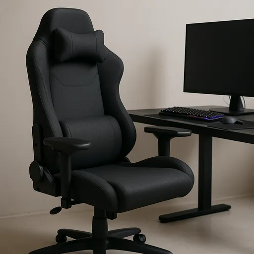 Generic editorial photograph of a gaming chair, not the exact linked listing