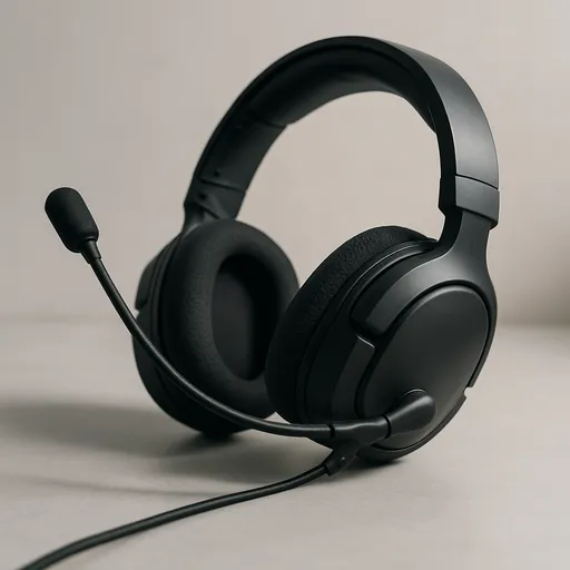 Generic editorial photograph of an over-ear gaming headset, not the exact linked listing